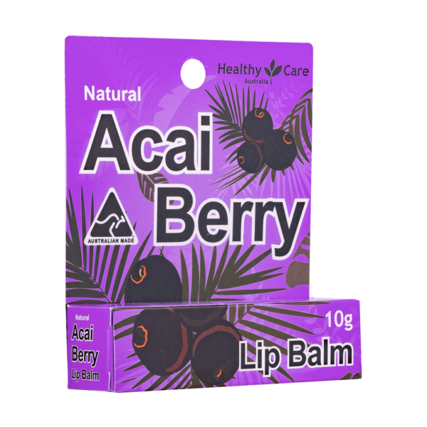 Healthy Care Natural Acai Lip Balm 10g