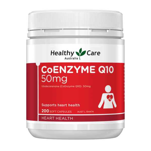 Healthy Care CoEnzyme Q10 50mg 200 Capsules