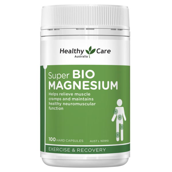 Healthy Care Super Bio Magnesium - 100 Capsules