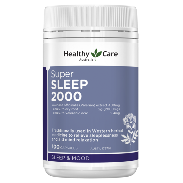 Healthy Care Super Sleep 2000 -100 Capsules