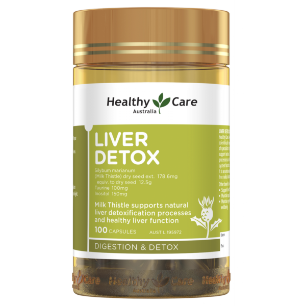 Healthy Care Liver Detox 100 Capsules