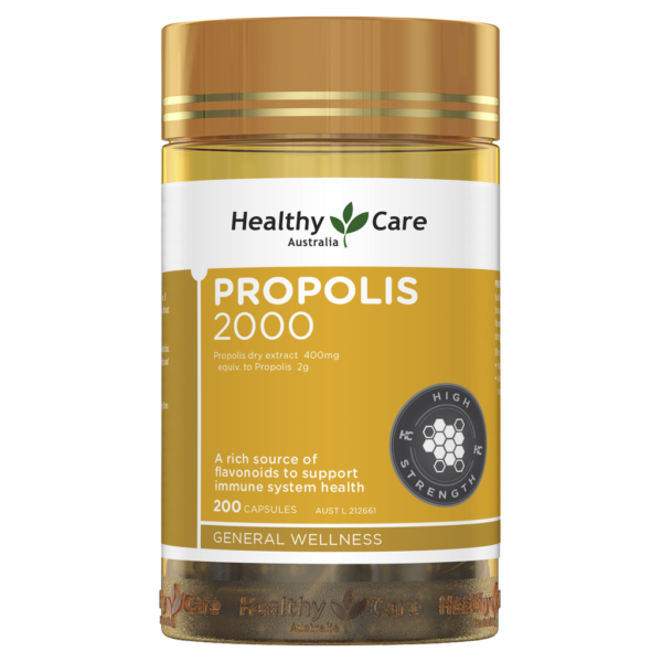 Healthy Care Propolis 2000mg - 200 Capsules