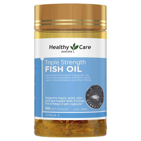 Healthy Care Triple Strength Fish Oil 150 Capsules