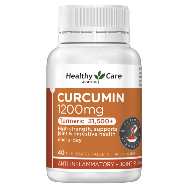 Healthy Care Curcumin 1200mg 40 Tablets