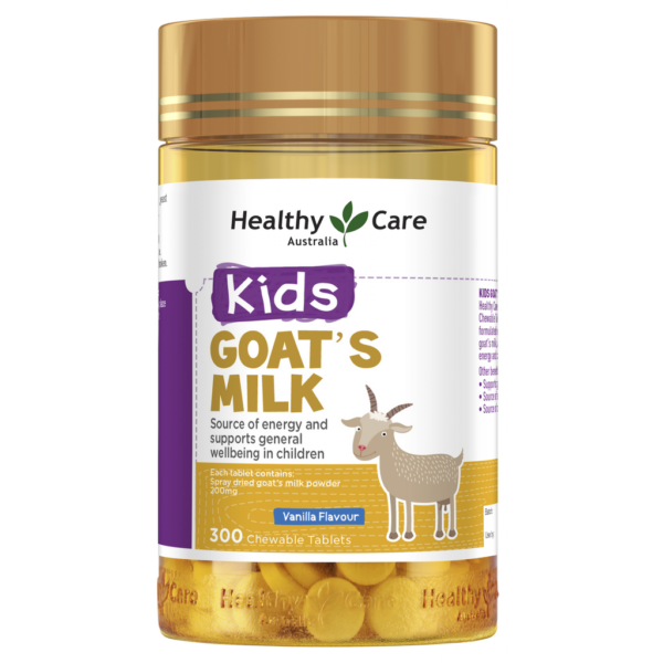 Healthy Care Kids Goat Milk Vanilla Flavour - 300 Tablets
